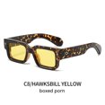 thumbnail image 1 of Thick Frame PC Sunglasses for Women Men, Versatile Square Fashion Sunglasses for Travel, Driving, Party, Outdoor Activities, 1 of 7