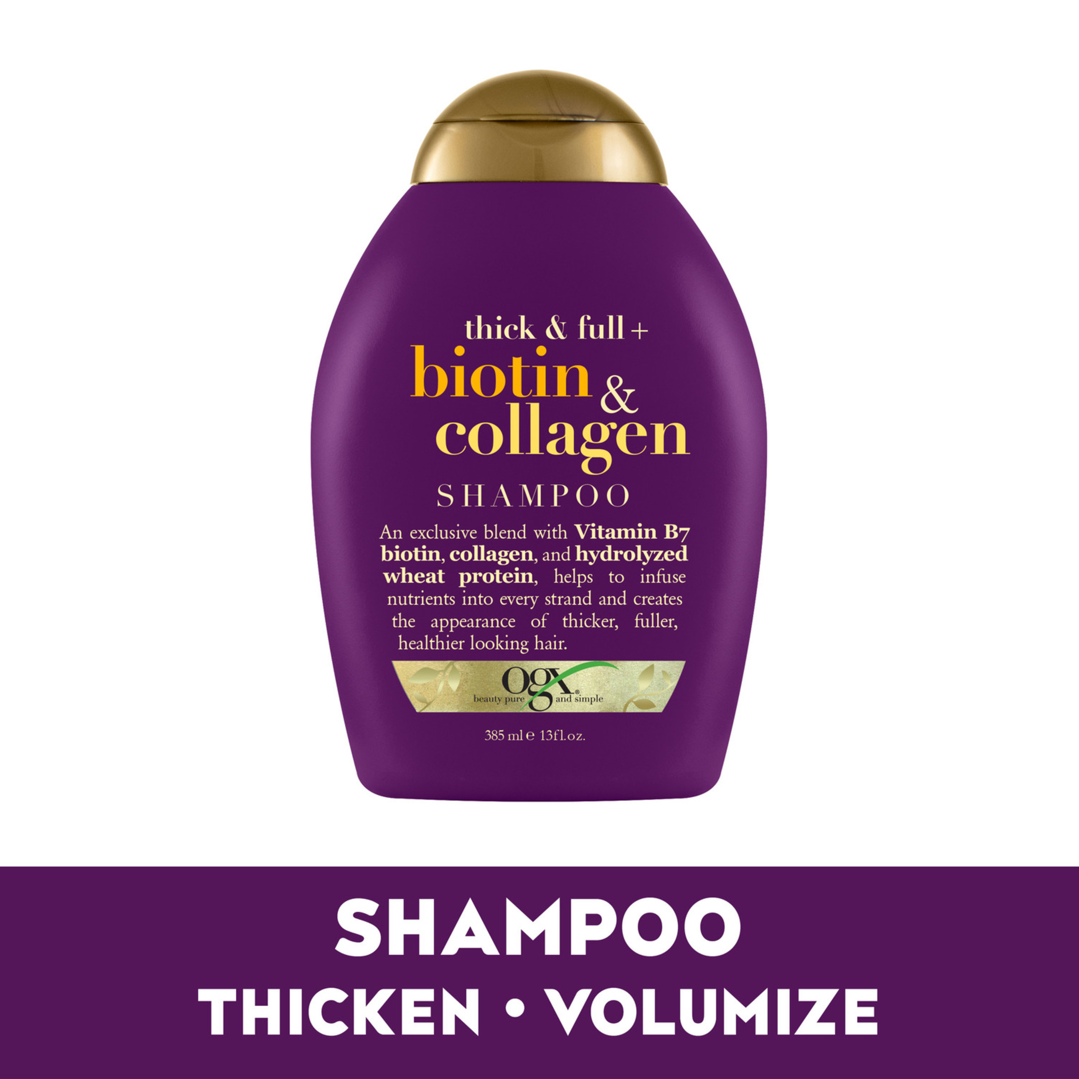 Thick & Full + Biotin & Collagen Volumizing Shampoo - image 1 of 12