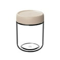thumbnail image 1 of Thick Glass Storage Jar with Leak Proof Lid | 15.2 oz Wide Mouth Container for Oats, Snacks, Cereal & Salad Dressing | Reusable Food Jar for Pantry Organization & Meal Prep, 1 of 6