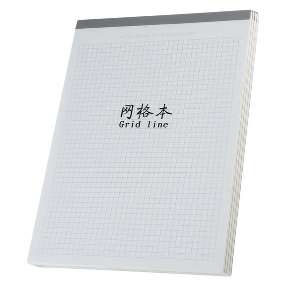 Thick Grid Sketchpads Graph Paper Pad Smooth Writing, Tear off Sheets for Architect Mathematician