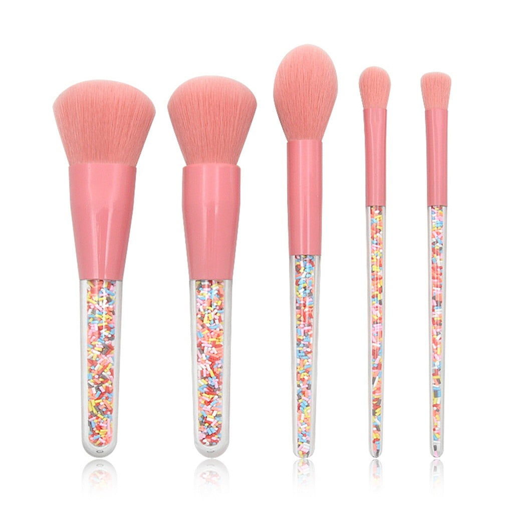 Thick Hair Brush Cute Korean Stuff Makeup Brushes Foundation Glow in The Dark Glasses Flat Brush Set Eye Eco Products Denim Brush Glitter Makeup Brushes Hair Brush for Curly Hair Makeup Products