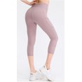 thumbnail image 1 of Thick High Waist Yoga Pants with Pockets, Tummy Control Workout Running Yoga Leggings for Women, 1 of 6