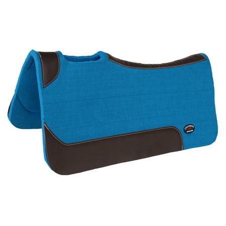 Thick Horse SADDLE PAD Western Contour Wool Felt Therapeutic 3981TR2