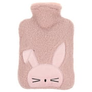 Thick Hot Water Bag Plush Cover Hot Water Bottle Cartoon Hand Warmer Household Hot Water Pouch