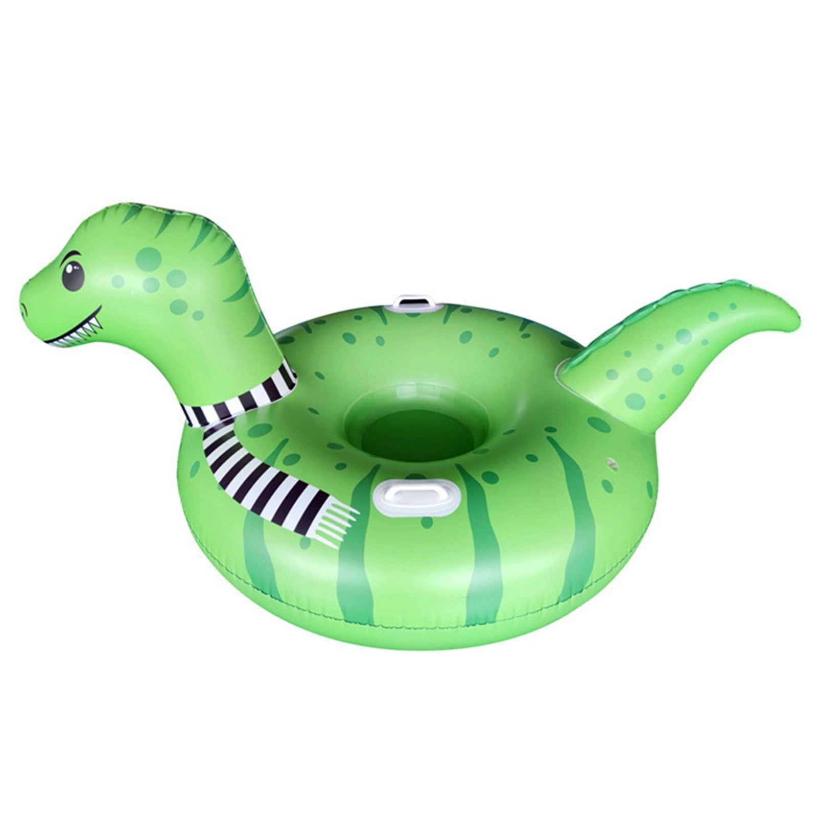 Thick Inflatable Snow Tube Sled with Handles for Kids and Adults