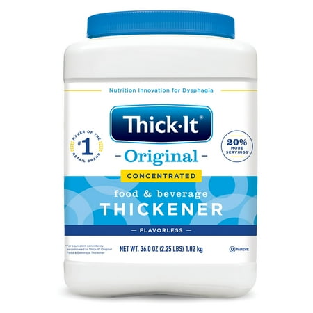 Thick-It Food and Beverage Thickener, Flavorless Powder, 36 oz, 1 Ct