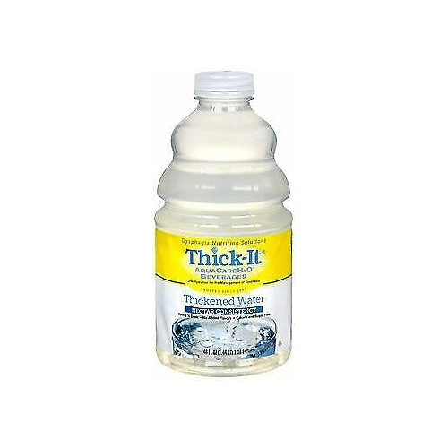 Thick-It AquaCare H2O Beverage Thickened Water Nectar Consistency, 46oz, 3-Pack