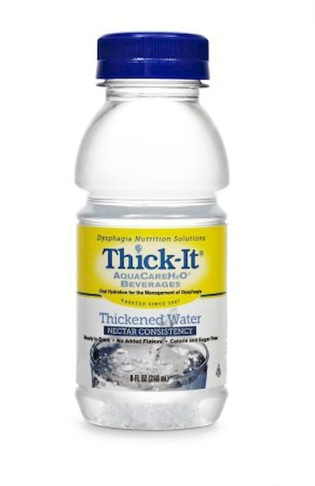 Thick-It AquaCareH20 Thickened Water B451 8 oz 1 Each, Unflavored