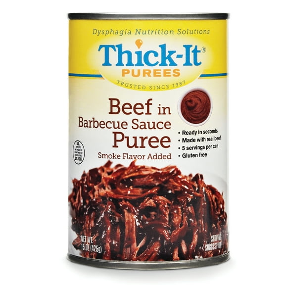 Thick-It Beef in BBQ Sauce Puree 15 oz. Can 1 Count