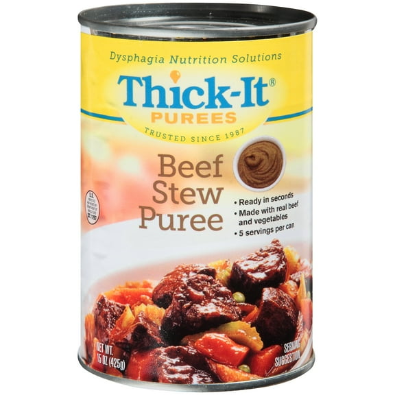 Thick-It Puree: 1 Count, 15 oz, Can, Beef Stew Flavor