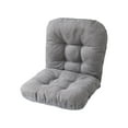 thumbnail image 1 of Thick Kitchen Chair Pads Non Slip with High Back,Linen Chair Cushions for Dining Chairs with Ties,Comfy Garden Chair Pads Seat Cushion, Office Chair Cushion for Indoor(17.7"×14.96"×16.5"，Light Gray), 1 of 5