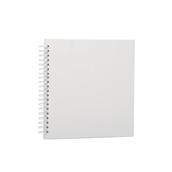 Thick Kraft Paper Spiral Bound DIY Photo Album 8 Inch 20 Sheets 40 Pages Scrapbook for Memory Keeping Drawing Crafting Projects