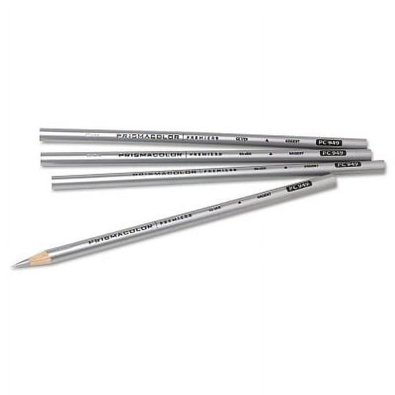 Thick Lead Art Pencil, Soft, White | Bundle of 5 Dozen