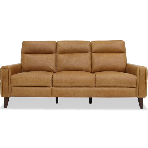 Thick Leather, 32.8 in Height / Appropriate for Main Living Spaces