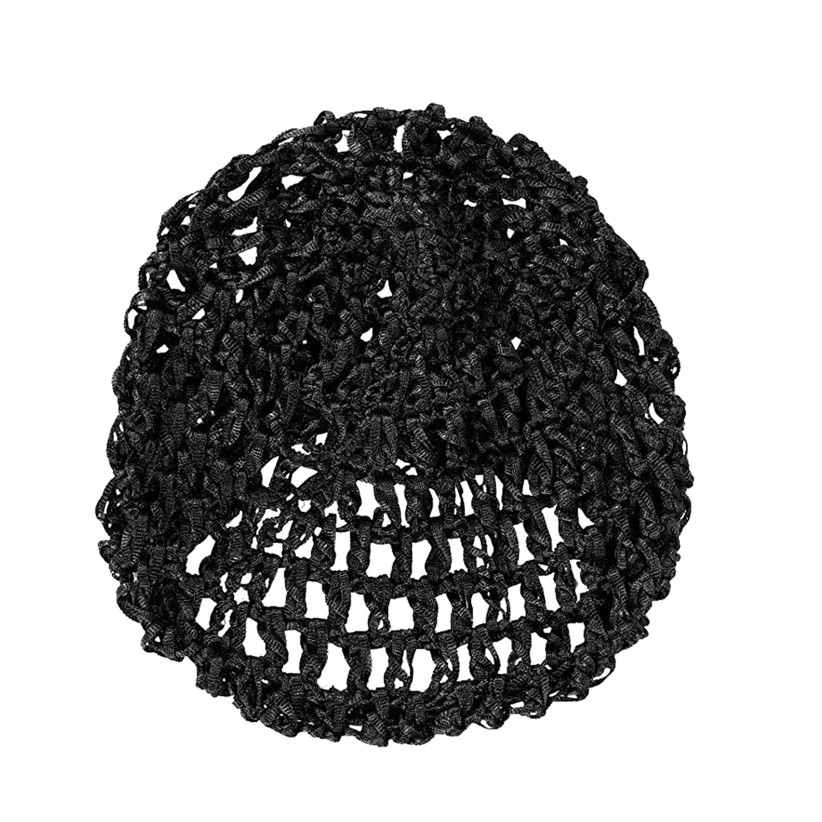 Thick Line Hook Net Hat Sleeping Bag Border Net Bag Hair Hat Black