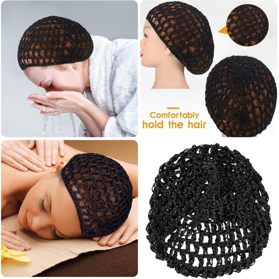 Thick Line Hook Net Hat Sleeping Bag Border Hair Rope for Women Men Comfortable Stylish Durable Accessory