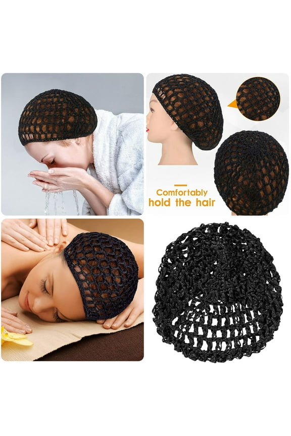 Thick Line Hook Net Hat for Sleeping Bag Border and Hair Protective Styling Accessory with Durable Design