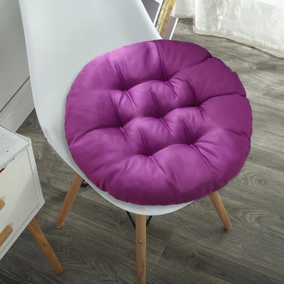 Round Chair Cushion, 11.81in Soft Comfortable Breathable Washable Seat Pad, for Home / Office Chairs