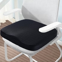 Thick Memory Foam Office Chair Cushion, Booster Seat for Back and Tailbone Pain Relief, Non-Slip Cushion, Office Car Seat Cushion, for Wheelchair, Car, and Airplane
