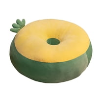 Thick Memory Foam Seat Cushion 15x15x3 Inch Non-Slip, Cotton Blend Chair Pad for Hard Chairs & Floor Sitting​