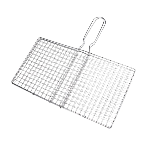 Thick Mesh Barbecue Holder Suitable Camping Portable Style Grate Rack Outdoor Grilling Tool