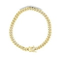 thumbnail image 1 of Thick Miami Cuban Link 7mm Chain Anklet (E85), 1 of 1