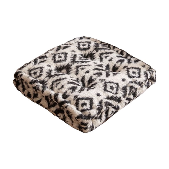 Thick Non-Slip Polyester Chair Cushion for Home & Dining Room Comfort, Stylish, Stain-Resistant, Perfect for Kitchen & Lounge Seating