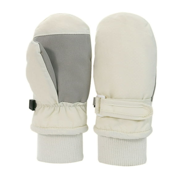 Thick & Non slip Toddler Ski Gloves Warm & Safe Winter Sports Soft & Comfortable Baby Ski Gloves Lightweight Gloves Gift
