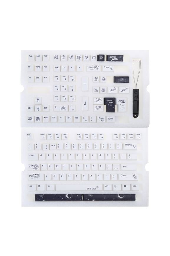 Thick PBT Dye SUB Keycaps 134 Keys Keycap For GK61/68/75/84/980/104/108 Mechanical Keyboard Keycap