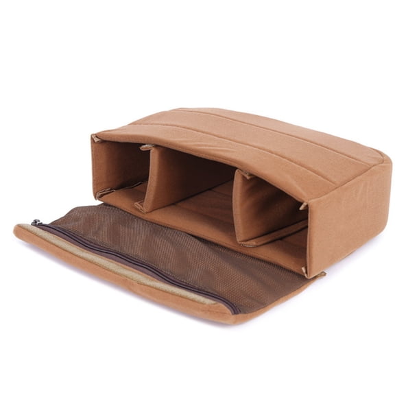 Thick Padded Camera Insert Case Removable Insert Partition Photography Bag Shockproof Divider Organization Camera Bag