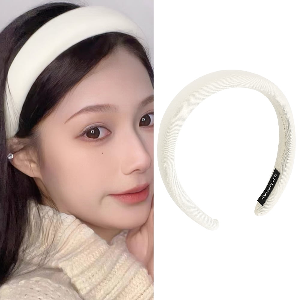 FAT HAIR TIE OFF WHITE STRIPE FAT HAIR TIE OFF WHITE STRIPE