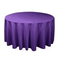 thumbnail image 1 of Thick Plain Cloth Round Tablecloth in Solid Colors, Perfect for Party Supplies, Home Decor, and Event Table Protection, 1 of 4