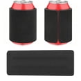 thumbnail image 1 of Thick Plastic Can Cooler Sleeve Snap Insulated Drink Wrap Holder for Beer Soda Cans Outdoor Party, 1 of 6
