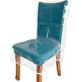 Thick Plastic Chair Covers Protectors Waterproof Plastic Dining Chair