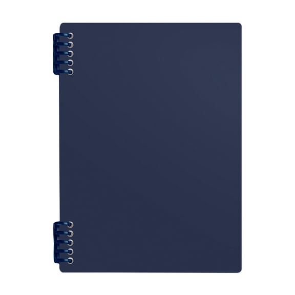 Thick Plastic Sheet Coil Notebook 2-Pack A5 Hardcover Ruled Journals, 60 Sheets 120 Pages Colorful Memo Notepads for Office School Travel, Note Book Journals