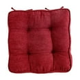thumbnail image 1 of Thick Plush Seat Cushion 18x18x4 Inch Tufted Office Chair Pad Non-Slip Floor Pillow for Home Red Blue Gray, 1 of 6