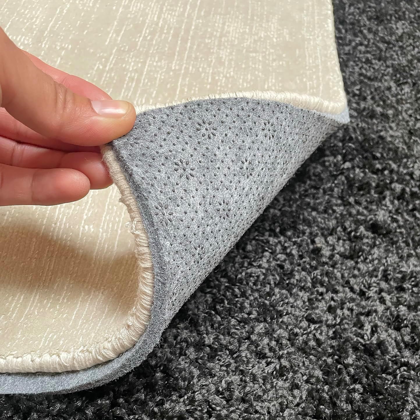 Thick Premium NonSlip Reduce Noise Carpet Mat For Hardwood Floor Rug