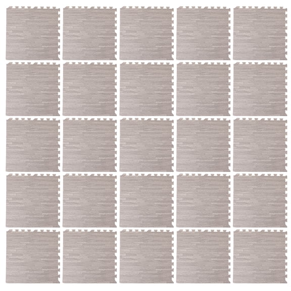 Thick Printed Foam Tiles Clear Wood Grain, Patchwork Foam Mat Smooth Surface, Thick Printed Foam Tiles Bedrooms, Attics, Balconies