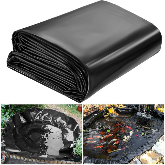 Thick Protective Pond Liner Flexible Design for Backyard Water Feature Decor