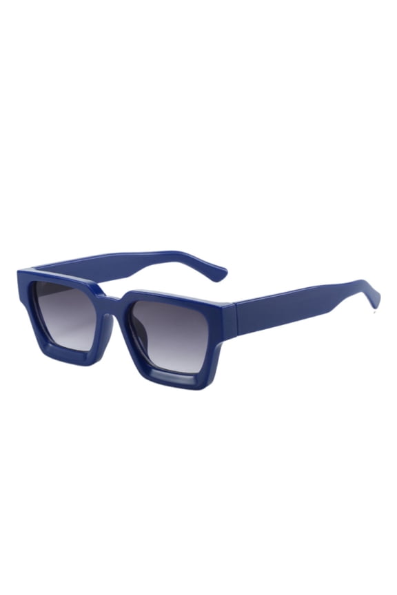 Thick Rectangle Square Sunglasses Designer Style Shades UV Protection Fashion Eyewear for Driving Travel Outdoor Activities