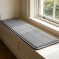 thumbnail image 1 of Thick Rectangular Stool Cushion With Non Slip Design, Soft Padded Bench Seat Mat For Entryway Window Seat Sofa Indoor Home Comfort Decoration, 1 of 6