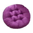 thumbnail image 1 of Thick Round Chair Cushion with Removable Cover for Office Desk and Dining Room Seating, 1 of 2