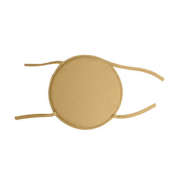 Thick Round Soft Sponge Mat, 15 Inches Diameter, Brown, Home Use - Thickened, Round Shape, Sponge Material, Brown Color, Home Use - For Floor, Table, Sofa, Kitchen, Bathroom,