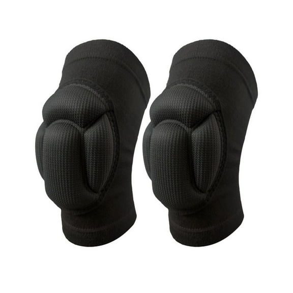 Thick Shock Absorption Knee Pads for Football & Basketball - Unisex Protection M