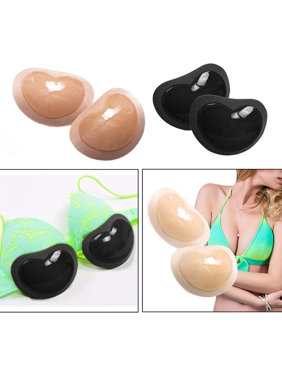 Thick Silic Bra Pad Inserts Enhancers Cleavage Enhancing Normal Skin