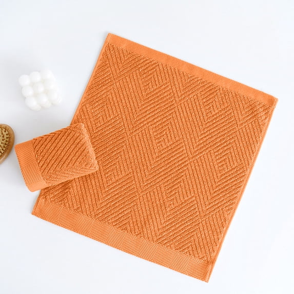 Thick Soft Absorbent Face Towel, Durable Household Washcloth, Spa, Bathroom and Gym Use, Quick Dry Lightweight Towel, Reinforced Edges, Multi-Purpose Home and Travel Essential