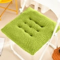 thumbnail image 1 of Thick Soft Memory Foam Seat Cushion with Non-Slip Straps - 45x45x10cm Indoor Outdoor Chair Pad for Office, Garden, Patio, Home, Kitchen Use, 1 of 3