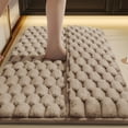 thumbnail image 1 of Thick Soft Non-Slip Bath Mat, Water Absorbent and Washable Bathroom Rug with Full Wrap for Foot Comfort, Shower Safe Floor Protection, 1 of 8