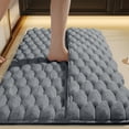 thumbnail image 1 of Thick Soft Non-Slip Bath Mat, Water Absorbent and Washable Bathroom Rug with Full Wrap for Foot Comfort, Shower Safe Floor Protection, 1 of 8