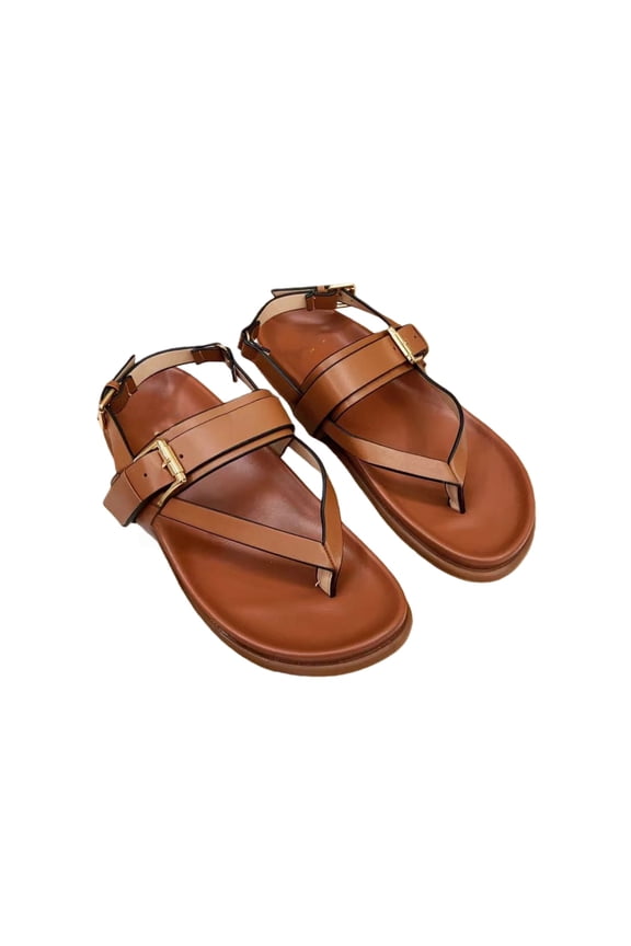 Thick Sole Flip Flop Sandals for Women, Flat Casual Beach Thong Slippers